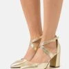 Anna Field Leather- Klassieke Pumps - Gold -Lyno Kleding Winkel 004a6a0ddf4a4c61b6f2ccffce93cdca