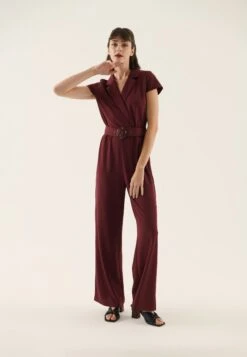 Anna Field Jumpsuit - Bordeaux -Lyno Kleding Winkel 00aed5d969a84cfca016e1efbc0b2df7