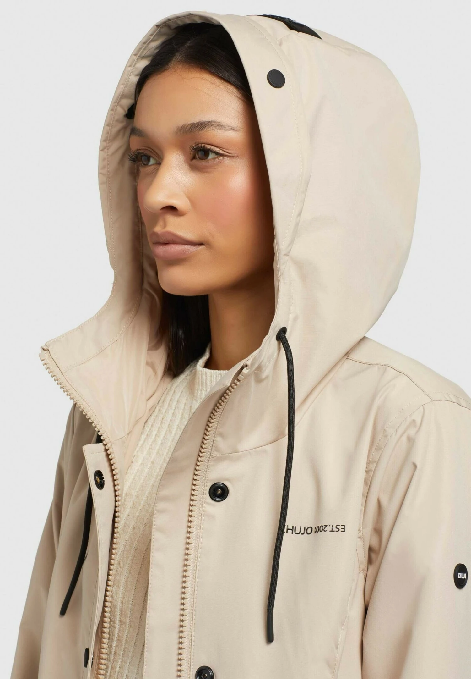 Khujo Lauren - Parka - Hellbeige 8 Khujo Lauren - Parka - Hellbeige - Afbeelding 6