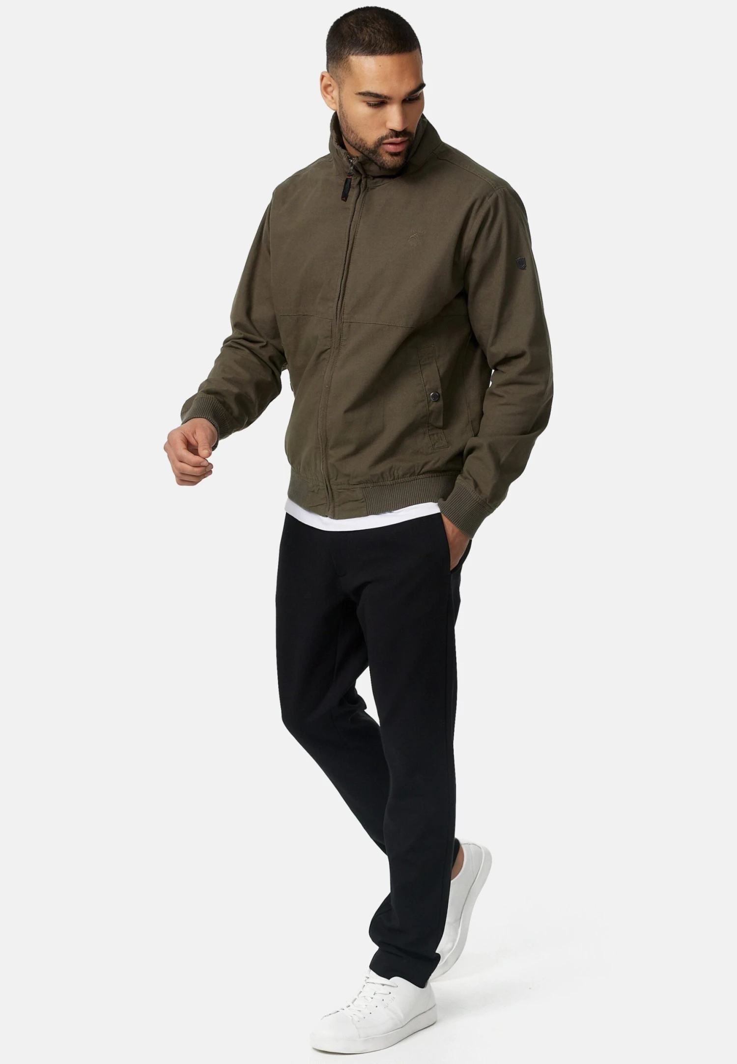 Indicode Jeans Übergangs Forty - Jas - Army 7 Indicode Jeans Übergangs Forty - Jas - Army - Afbeelding 5