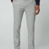 Hackett London Broken Twill Trs - Broek - Light Grey 1 Hackett London Broken Twill Trs - Broek - Light Grey -Lyno Kleding Winkel 04040c00dbbb45bfb98f03f21726dae3