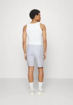 Pier One Pleated Seersucker Short - Shorts - Blue -Lyno Kleding Winkel 0505307b83204187a2876ecbcc2f0c68