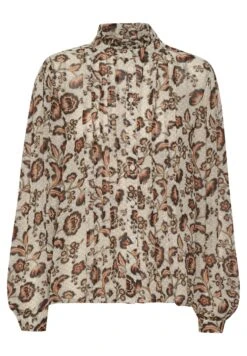 Part Two Viktorine - Overhemdblouse - Koi Japanese Flower Print 12 Part Two Viktorine - Overhemdblouse - Koi Japanese Flower Print -Lyno Kleding Winkel 05cf054ba99b4551870b9d64cc0c000e