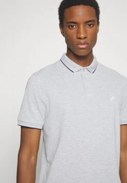 Pier One 2 Pack - Poloshirt - Light Grey/Dark Blue -Lyno Kleding Winkel 0618cc4346fb46939d29de2c2bc7ed81