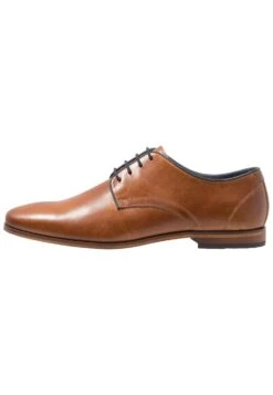 Pier One Leather - Veterschoenen - Cognac