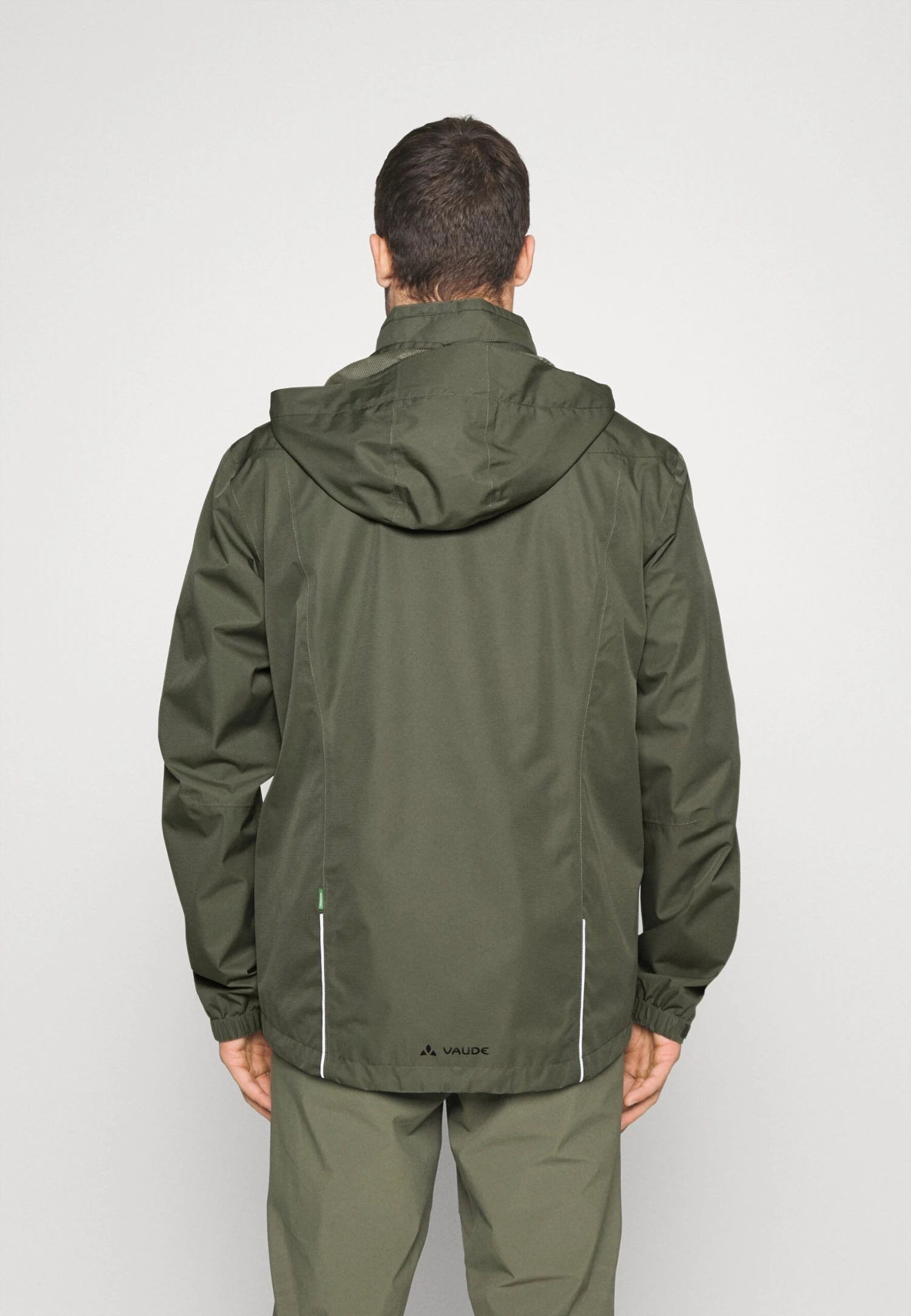 VAUDE Me Escape Bike Light Jacket - Regenjas - Khaki 5 VAUDE Me Escape Bike Light Jacket - Regenjas - Khaki - Afbeelding 3