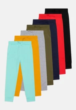 Friboo Unisex 7 Pack - Trainingsbroek - Multi-Coloured/Yellow/Blue