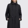 Khujo Jonna - Parka - Schwarz -Lyno Kleding Winkel 0e320dd8b2fd40daa5e23d4d9cfb3b2d