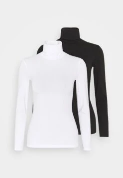 Anna Field 2 Pack - Longsleeve - Black/White -Lyno Kleding Winkel 0fcff950906943e8a3b550c9d4c8162c