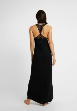 Anna Field Anna Long Viscose Dress- Nachtjapon - Black -Lyno Kleding Winkel 10e5b321d6434ffdbbb5d172b7ad7489
