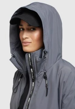 Khujo Blair - Jas - Graublau -Lyno Kleding Winkel 11333b478c504f70ae2c2ee14d49488c