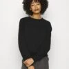 Anna Field Basic CleanCrew Neck Sweatshirt- Sweater - Black -Lyno Kleding Winkel 123aa54c262440c7b31f789147f33833