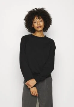Anna Field Basic CleanCrew Neck Sweatshirt- Sweater - Black