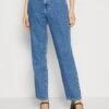 Even&Odd Straight Leg Jeans - Blue Denim -Lyno Kleding Winkel 1312c8ffa2c24bab92438c217400b55d