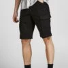 Jack & Jones Unifarbene Dex Mit Cargotaschen - Shorts - Schwarz -Lyno Kleding Winkel 154a47238a534aa086c3d32d06e2c2ad