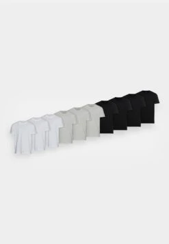 Pier One 10 Pack - T-Shirt Basic - Mottled Light Grey/Black/White 12 Pier One 10 Pack - T-Shirt Basic - Mottled Light Grey/Black/White -Lyno Kleding Winkel 1694a27305a44068bff2ea0f47a4f5e4