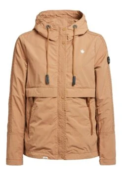 Khujo Zahira3 - Lichte Jas - Toffee -Lyno Kleding Winkel 173b55347455497daa163dfe3036ab3c