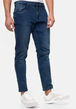 Indicode Jeans Daddy - Slim Fit Jeans - Retro Blue -Lyno Kleding Winkel 177e0da1dd8146ab9cacf59013f79b7f