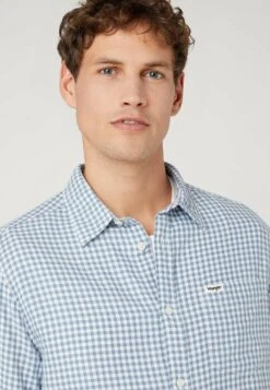 Wrangler 1 Pocket - Overhemd - Captains Blue 10 Wrangler 1 Pocket - Overhemd - Captains Blue -Lyno Kleding Winkel 18dcadf409ef4e9da08be89ae42cf0bd