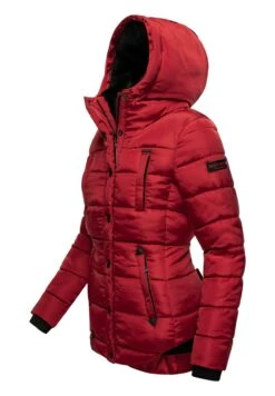 Marikoo Lotusblüte - Winterjas - Blood Red -Lyno Kleding Winkel 1a2e55c46eb24c2e8951775479799d1b
