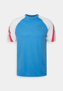 Lacoste Sport Tennis - Sport T-Shirt - Bleu/Blanc -Lyno Kleding Winkel 1b3b551897234bc08607dad6bcb7ba3e