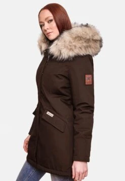 Navahoo Cristal - Winterjas - Dark Choco -Lyno Kleding Winkel 1cf8a7d93ca8421a990afa42afe49779