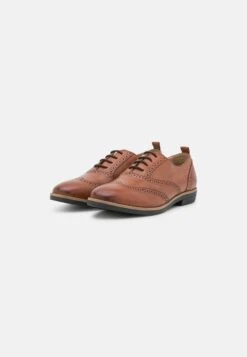 Anna Field Leather- Veterschoenen - Cognac -Lyno Kleding Winkel 200a9e702fed45668838a924d4fa08f5
