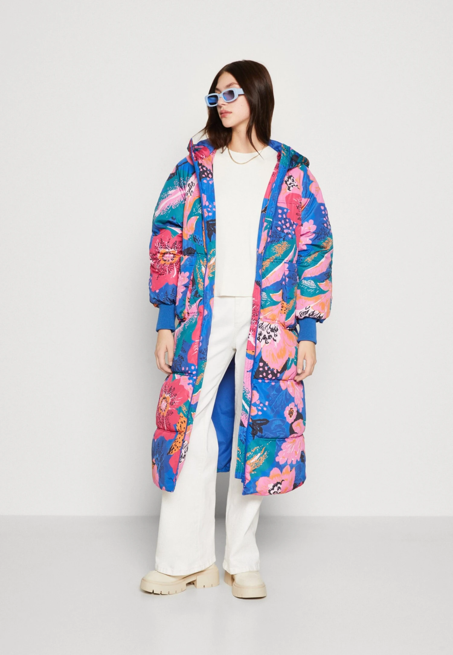 Yassimilly Padded Coat - Winterjas - Blue Iolite/Milana 4 Yassimilly Padded Coat - Winterjas - Blue Iolite/Milana - Afbeelding 2