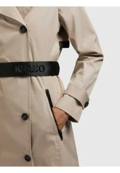 Khujo Trenchcoat - Beige -Lyno Kleding Winkel 24ae667d495d404281cc378a4e6e4023