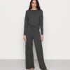 Anna Field Wide Leg - Pyjama - Dark Grey -Lyno Kleding Winkel 24b5bf2165d64e47b214e7a1fe9c82d4