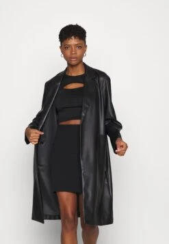 Even&Odd Basic Mini Ribbed Skirt - Kokerrok - Black -Lyno Kleding Winkel 2597697890964adbaceaa27dce45bbfe