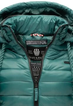 Navahoo Lulana - Jas - Petrol Melange 18 Navahoo Lulana - Jas - Petrol Melange -Lyno Kleding Winkel 27775143c08946a6a428fe7e86ebf201