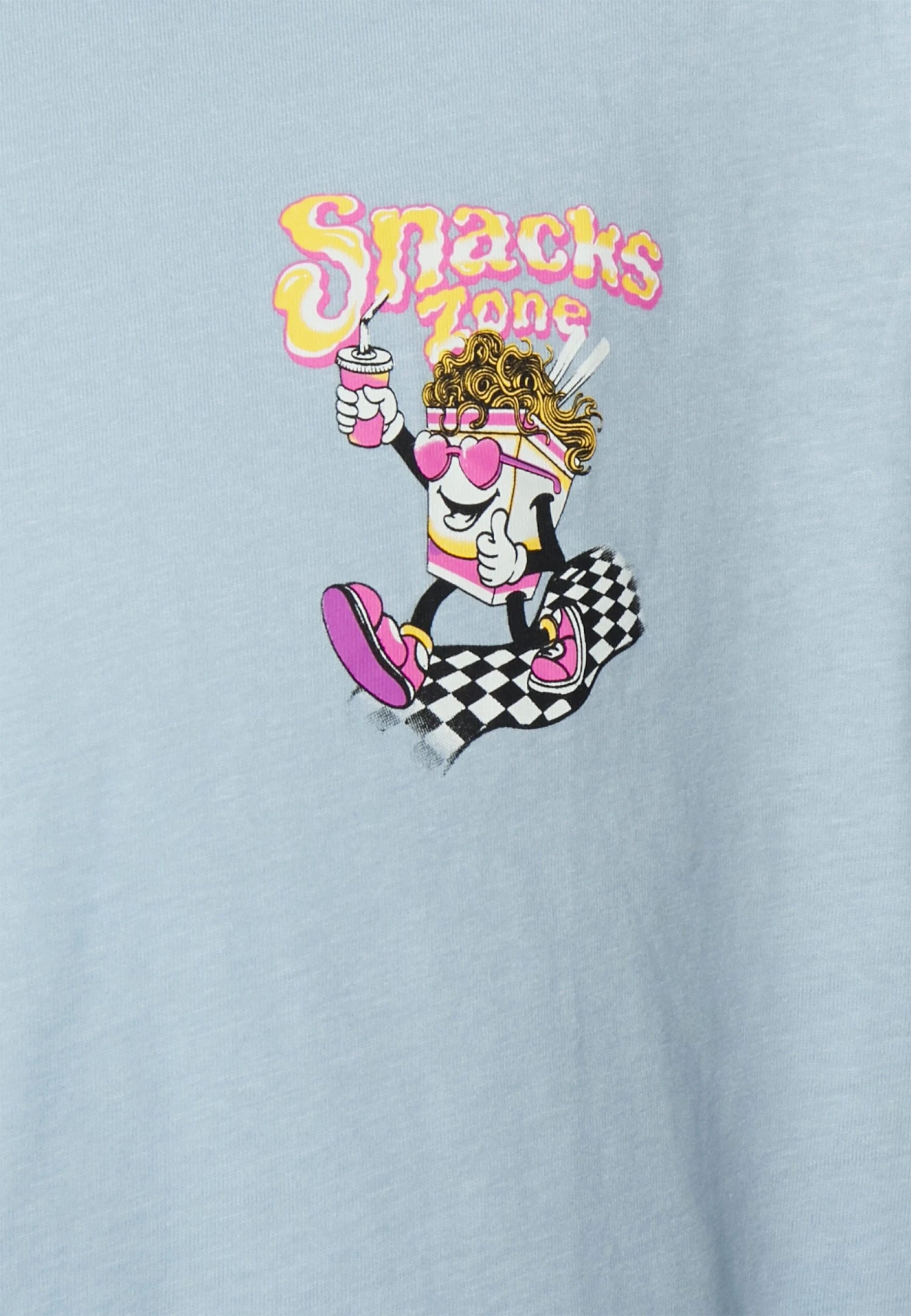 YOURTURN Unisex - T-Shirt Print - Blue 7 YOURTURN Unisex - T-Shirt Print - Blue - Afbeelding 5