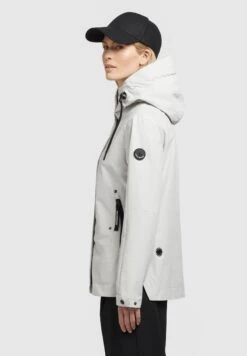 Khujo Kaya - Outdoorjas - Hellgrau -Lyno Kleding Winkel 2b9d16b2536b4179a76e972a1a1062e5