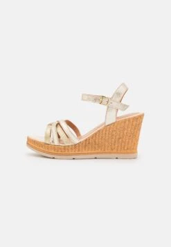 Tamaris Sandalen Met Hoge Hak - Light Gold 9 Tamaris Sandalen Met Hoge Hak - Light Gold -Lyno Kleding Winkel 3010a3c3ddf74c32be6253f38250f3d5