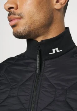 Quilt Hybrid Vest - Bodywarmer - Black -Lyno Kleding Winkel 308bace67147443e9dbc6db33ac607dd