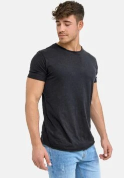 Indicode Jeans Wilbur - T-Shirt Print - Anthrazit -Lyno Kleding Winkel 30a31f27d98044ea9aac4f285c872a4e