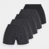 Pier One 5 Pack - Boxershort - Black/Dark Grey -Lyno Kleding Winkel 329cacf728544decb2262cf4c83f209d