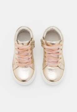 Friboo Leather - Sneakers Hoog - Gold -Lyno Kleding Winkel 359f006ce3634c93b18b7e5950173614