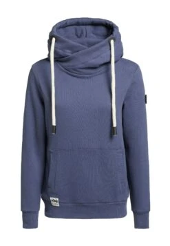 Khujo Rhabea - Hoodie - Dunkelblau -Lyno Kleding Winkel 36e32cbb00854c40ae4eaeb01bfcc7d3