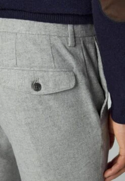 Hackett London Broken Twill Trs - Broek - Light Grey -Lyno Kleding Winkel 378341ad4fe742279dbf9ffb50694d55