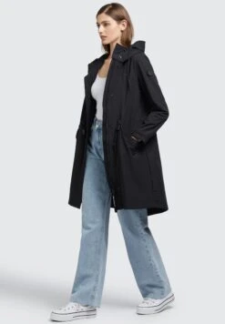 Khujo Jonna - Parka - Schwarz -Lyno Kleding Winkel 398dee7ba1394d8caa1c4170a1a3c551