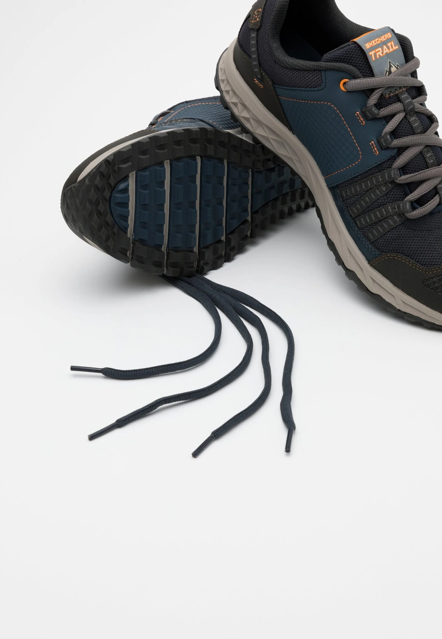 Skechers Escape Plan - Sneakers Laag - Navy/Orange 7 Skechers Escape Plan - Sneakers Laag - Navy/Orange - Afbeelding 5