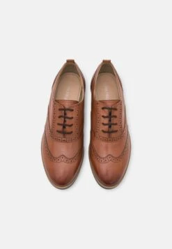 Anna Field Leather- Veterschoenen - Cognac -Lyno Kleding Winkel 434c1f2c47904de1be8212881283ceac