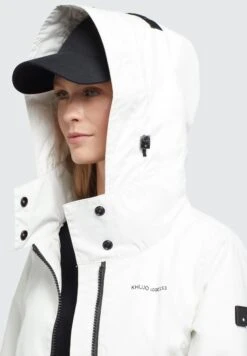 Khujo Junea - Parka - Naturweiß -Lyno Kleding Winkel 436e4faa25f44f16b544a8e7ffc4bc2c