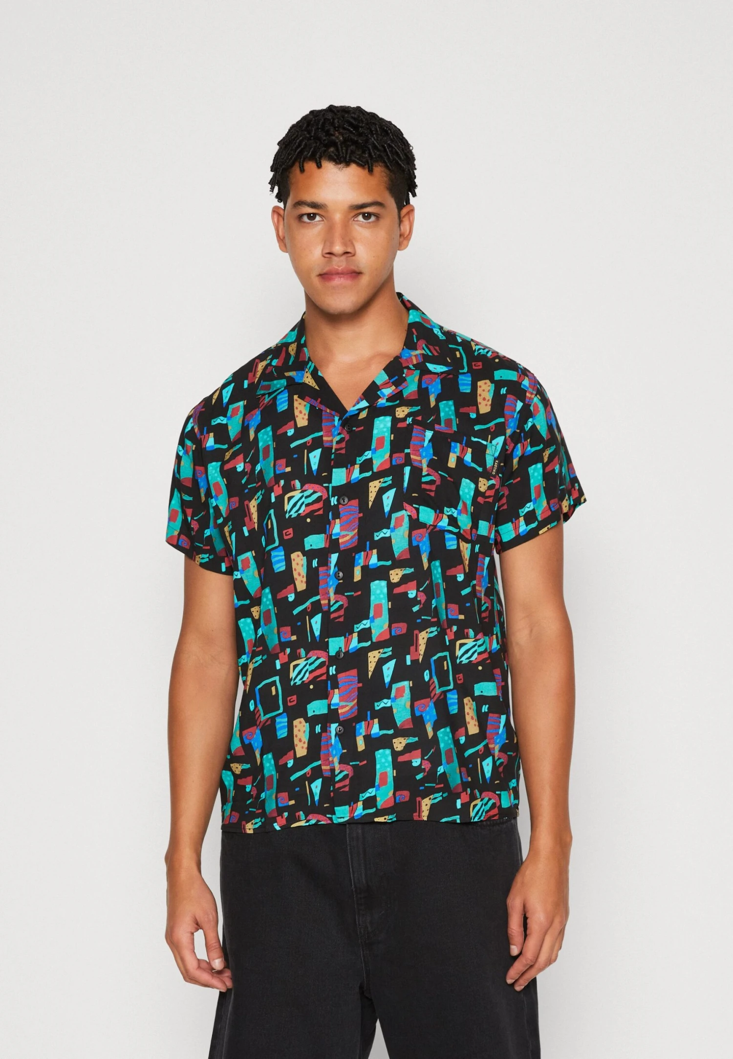 Kaotiko Shirt Bel Air Unisex - Overhemdblouse - Turquesa 3 Kaotiko Shirt Bel Air Unisex - Overhemdblouse - Turquesa