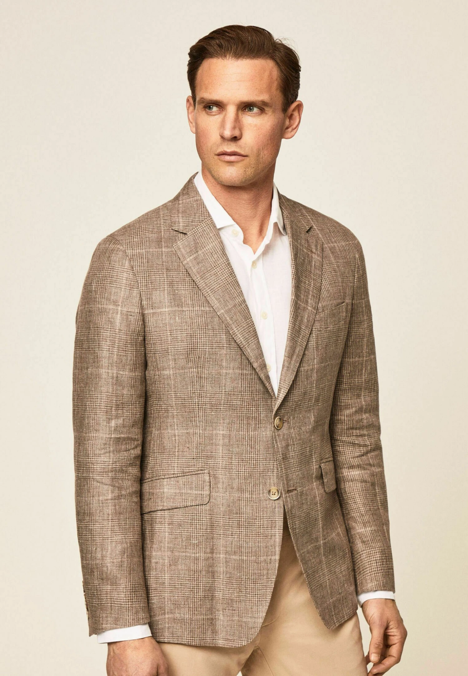Hackett London Pow - Blazer - Taupe 9 Hackett London Pow - Blazer - Taupe - Afbeelding 7