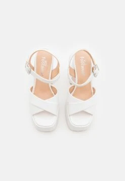 KOI FOOTWEAR Chidori - Sandalen Met Hoge Hak - White -Lyno Kleding Winkel 4759dc3d0036411eb1cf07f394f0f5c3