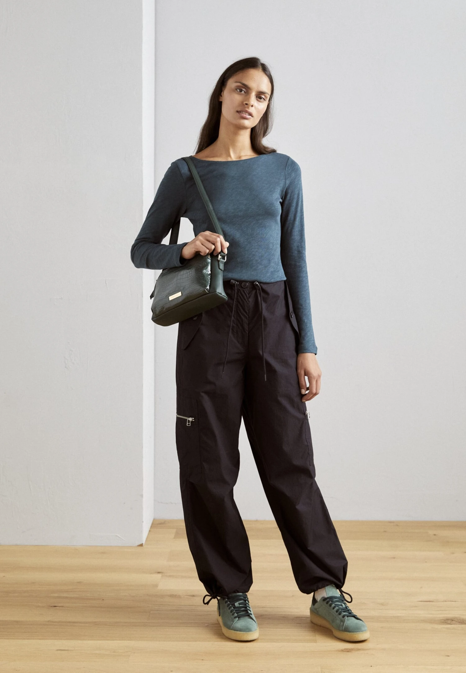 Anna Field Schoudertas - Dark Green 5 Anna Field Schoudertas - Dark Green - Afbeelding 3