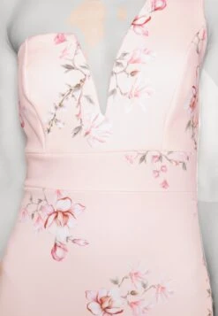 Wedding Gigi One Shoulder Print Maxi - Galajurk - Peach Print -Lyno Kleding Winkel 4d6f3452e07548f293e664880a5c4185